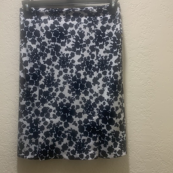 MICHAEL KORS NAVY-BLUE SKIRT HIDDEN WITH HIDDEN SIDE ZIPPER (2) - Picture 4 of 9